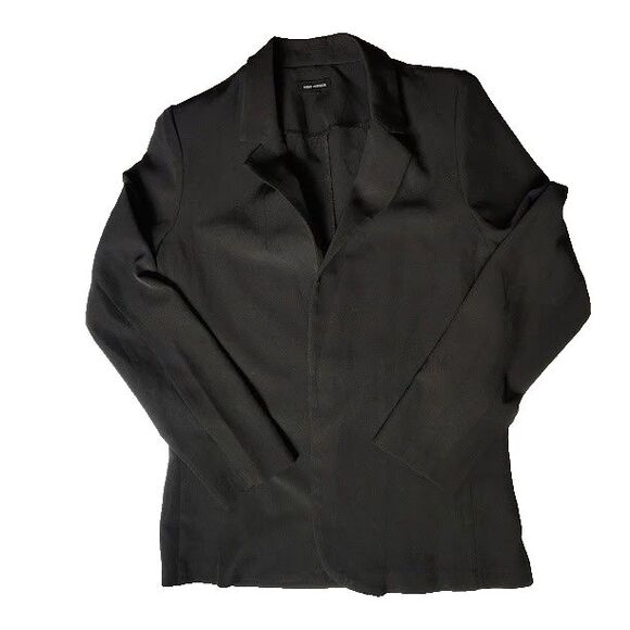 Miss Avenue Jackets & Blazers - Womens Miss Avenue Black Blazer M Lightweight Polyester Spandex Elastano